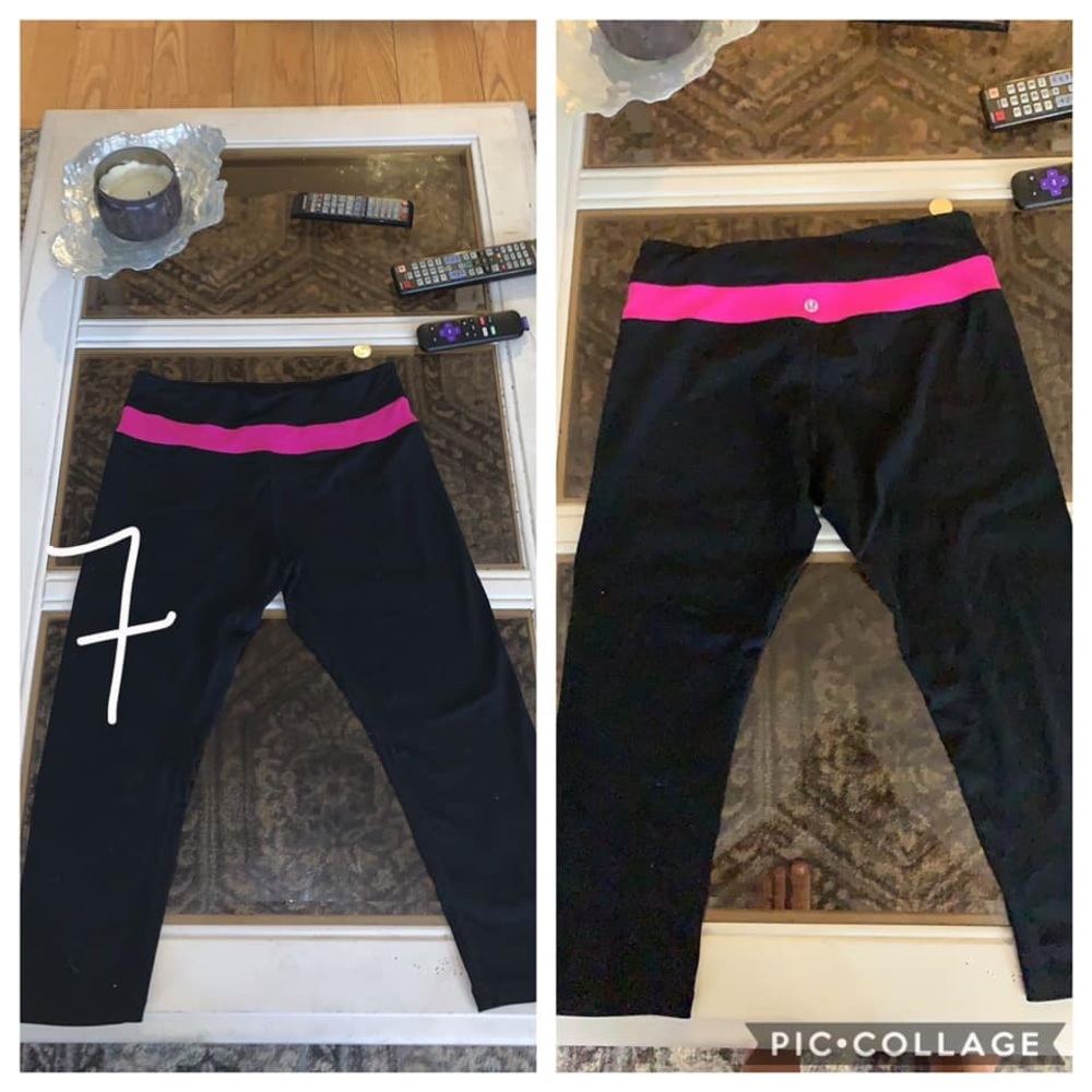 LULULEMON CROP LEGGINGS
